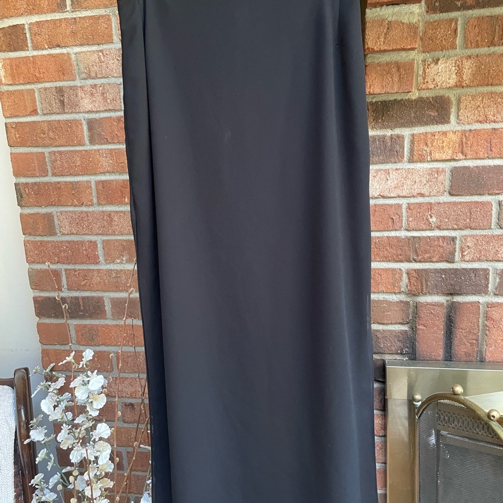 JS Collections long black skirt in excellent condition.